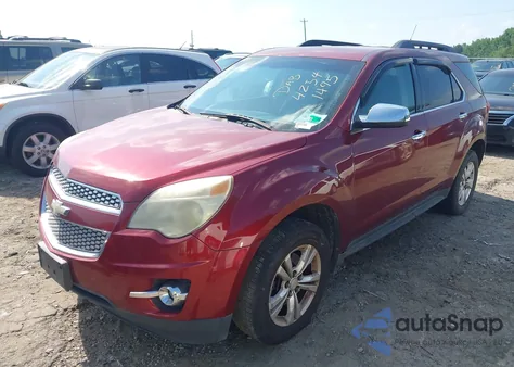 2011 Chevrolet Equinox 2Lt из США, поврежденный, VIN 2CNALPEC3B6326274
